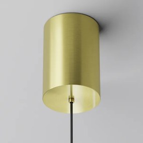 Maytoni P076PL-L12W3K-BS - LED Luster na lanku PLATO LED/12W/230V 3000K zlatá