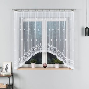Žakárová záclona FLORENTYNA okno 330 x 140 cm
