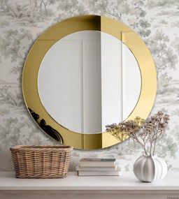 Zrkadlo Lady Gold Rozmer: Ø 80 cm