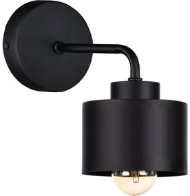 Keter Lighting Nástenné svietidlo SIMPLY BLACK 1xE27/60W/230V KE0080