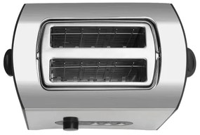 Aigostar - Hriankovač s dvomi otvormi 900W/230V chróm