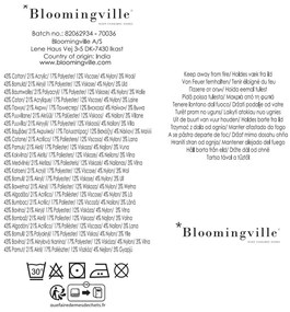 Hnedá deka z recyklovanej bavlny 130x160 cm Lane – Bloomingville