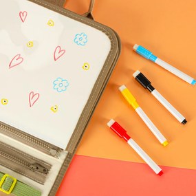 KIK Montessori manipulačná tabuľa s dinosaurami, senzorická vzdelávacia hračka