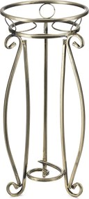 STOJAN NA KVETINÁČ SHANE 62X28 CM ZLATÁ