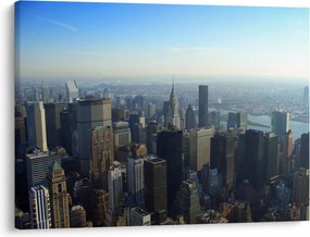 Obraz - Manhatten vo dne (70x50 cm)