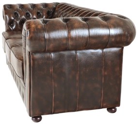 furniture-nabytek.cz - Chesterfield sedačka trojmiestna Liverpool