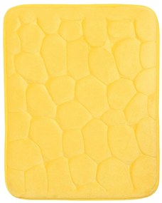 Protišmyková kúpeľňová predložka 3D 0133 yellow, 50x40, žltá, kúpeľňa, BO-MA