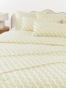 Obliečka na paplón's geometrickou potlačou Inki