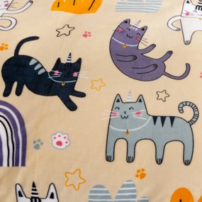 Obliečky mikroplyš PURRSLEEP béžové Rozmer obliečky: 70 x 90 cm | 140 x 200 cm