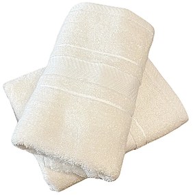 Froté uterák deluxe Monako kremový 50x90cm
