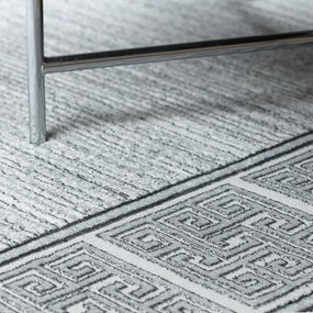 Dywany Łuszczów, Kusový koberec Allure 8783 l.grey/white, 140x190, šedá, kancelária