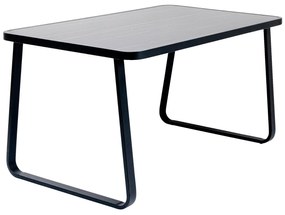 Santos jedálenský stôl čierny 143x83