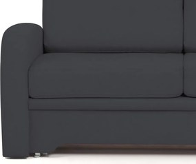 Pohovka s rozkladom Impuls, tmavo šedá látka