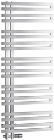 Sapho, VOLGA vykurovacie teleso 500x1238mm, brúsená nerez, NR512