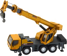 Žeriav Autocrane Huina Stavebné vozidlo Pohyblivé časti Kov 1:50