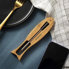 TESLA Electronics - Inteligentný teplomer na mäso s nab. stojančekom 0-300 °C 5V IP67