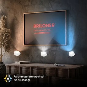 Briloner 3896016 - LED stmievateľné nabíjateľné nástenné svietidlo TARI LED/1,6W/5V 1500 mAh biele