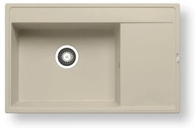 Pyramis 70074201 - Kuchynský drez CAMEA 79x50 cm granit/béžová