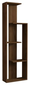 Knižnica Wand Walnut