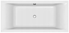 Cersanit Larga akrylátová vaňa 190x90cm + nožičky, biela, S301-307