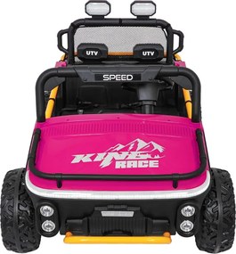 Elektrické autíčko Buggy UTV SPEED ružové