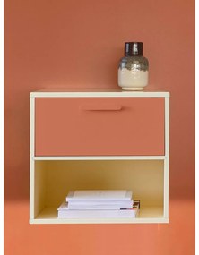 Červeno-žltý nástenný nočný stolík Keep by Hammel