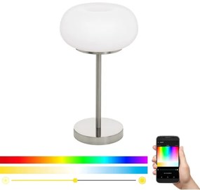 Eglo 98658 - LED RGB Stmievateľná stolná lampa OPTICA-C LED/16W/230V