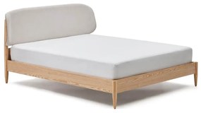 Dvojlôžková posteľ tavia 160 x 200 cm prírodná MUZZA
