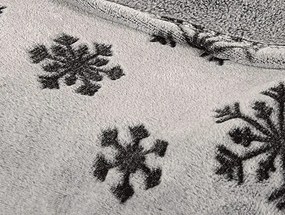 Deka Kristall, vločky, antracitová