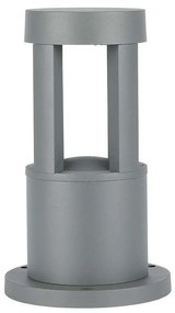 LED Vonkajšia lampa LED/10W/230V 25cm 3000K IP65 šedá