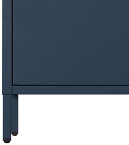 Komoda CARLA, 800 x 1015 x 400 mm, Modern: tmavomodrá farba
