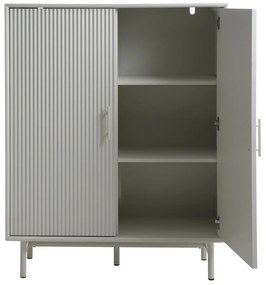 Sivá skrinka 100x125x40 cm Palma – Unique Furniture