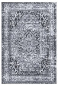 Súprava 2 kusov kúpeľňových predložiek Mandala sivá