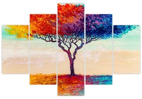 Obraz maľovaného stromu (150x105 cm)