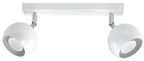 Sollux SL.0438 - Stropné bodové svietidlo OCULARE 2xGU10/10W/230V
