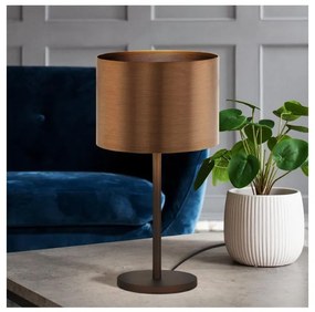 Eglo 39394 - Stolná lampa SAGANTO 1 1xE27/60W/230V medená