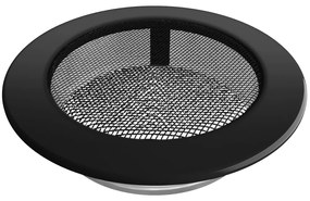 Krbová rímsa Round Ø 150 čierna (Ø 150)