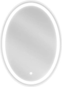 Mexen Elz zrkadlo do kúpeľne s podsvietením 50 x 70 cm, LED 6000K, proti zahmlievaniu - 9802-050-070-611-00