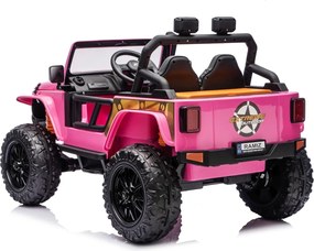 Ramiz Auto Jeep Monster ružové