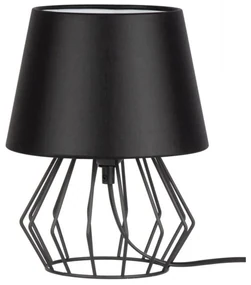 Spot-Light 7669104 - Stolná lampa MANGOO 1xE27/40W/230V čierna SP0878