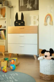 Bellamy Biela detská komoda Hoppa