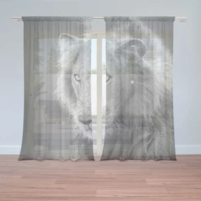 Sablio Záclony Levíček: 2ks 150x250cm