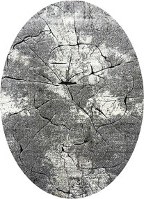 BE Koberec Miami 129 GREY – sivý oválny Rozmer: 160x220 cm