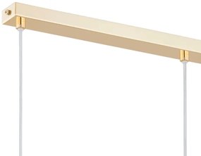 Luster na lanku VOLDA 3xE27/60W/230V mosadz