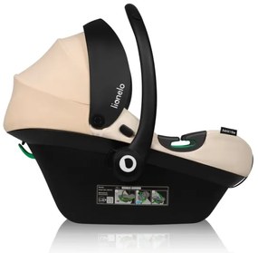 Lionelo - Autosedačka s otočnou základňou ASTRID SET i-Size 40-87 cm Beige Sand