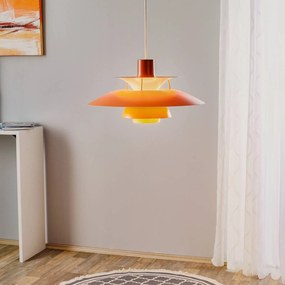 Louis Poulsen PH 5 závesná lampa, oranžová