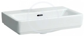 LAUFEN Pro S Umývadlo Compact, 550 mm x 380 mm, bez otvoru na batériu, s LCC, biela H8179584001091