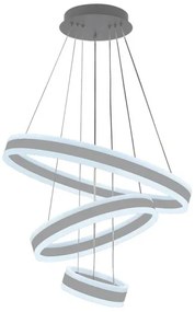 LED Stmievateľný luster na lanku LED/165W/230V 3000-6500K + diaľkové ovládanie