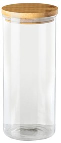 Sklenená dóza s bambusovým viečkom Casa Selección, 1,4 l