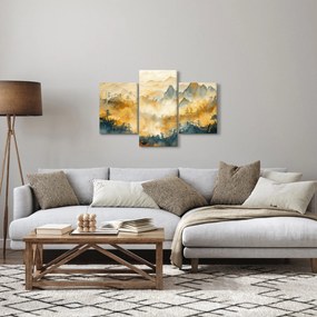 Obraz - Pohorie, akvarel (90x60 cm)